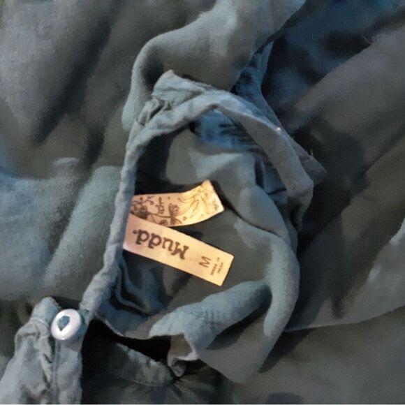 Mudd teal halter tank top - Picture 4 of 4